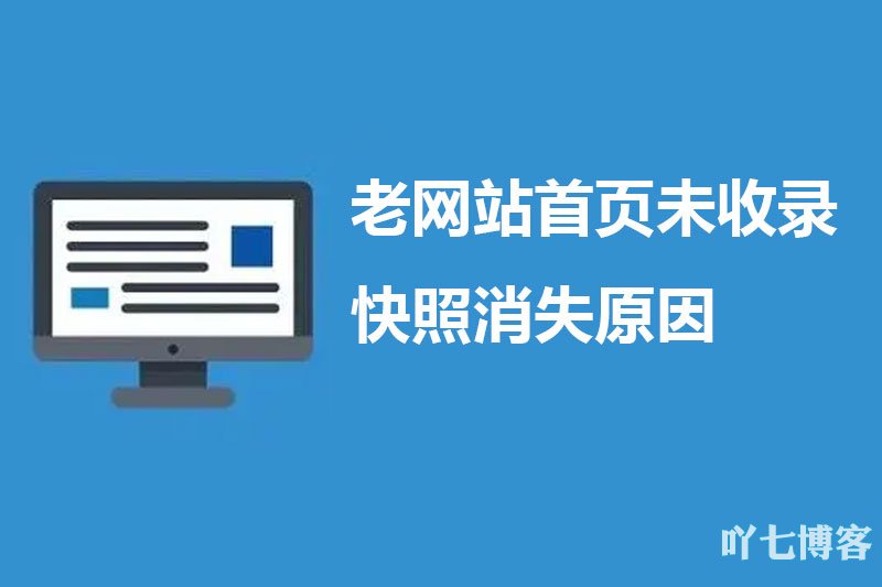 网站快照消失
