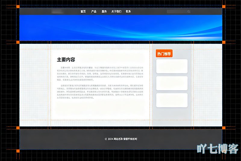 网页页面结构规范性要求