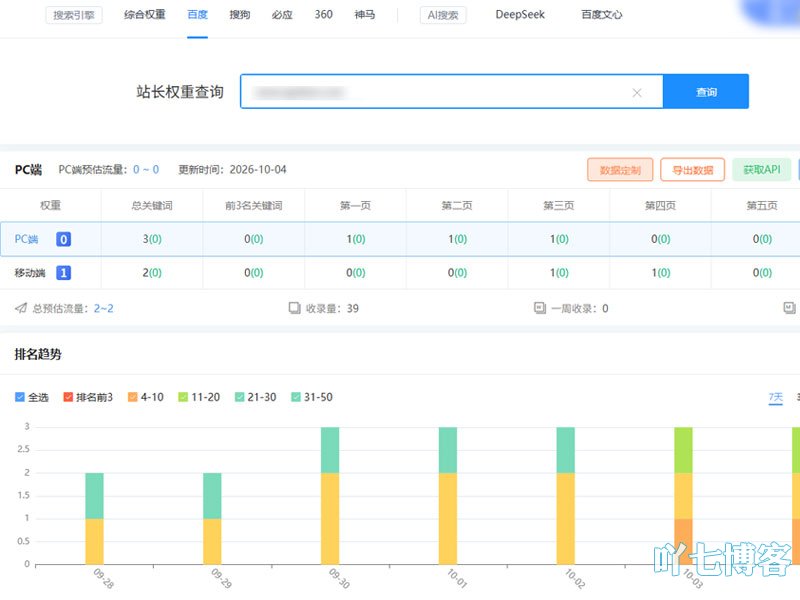 站长权重查询